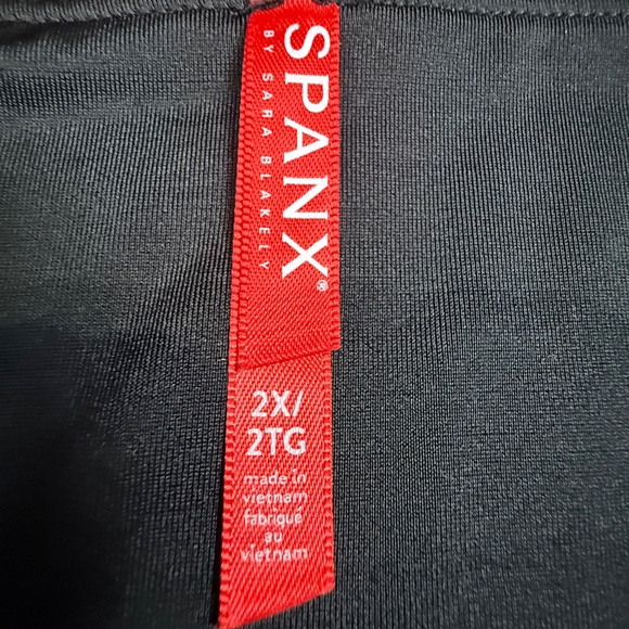 SPANX Faux Leather Leggings, High Waisted, Size 2XL, Black, Shaping - Picture 4 of 13